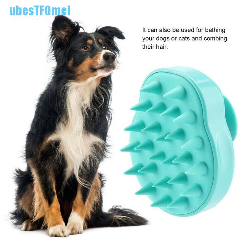 1 Lược Gội Đầu Mát Xa Da Đầu Bằng Silicone Tiện Dụng