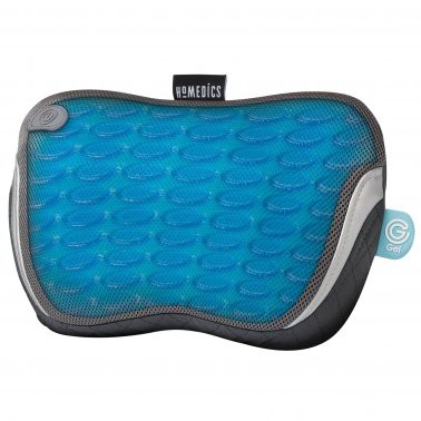 Gối massage shiatsu 3D công nghệ Gel Touch dùng pin sạc kèm nhiệt hồng ngoại HoMedics SP-135HJ