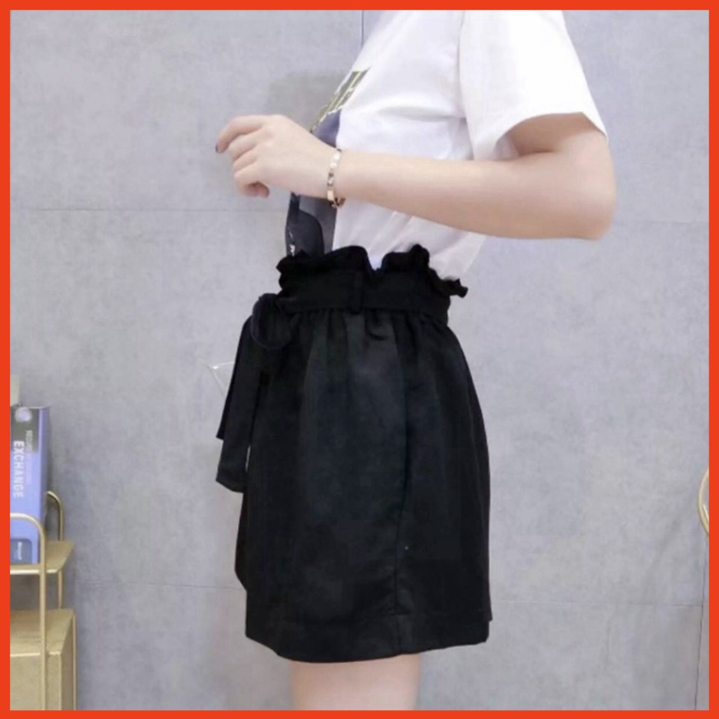 Quần short THẮT NƠ cực xinh xắn thời trang cho bạn gái 40kg-75kg