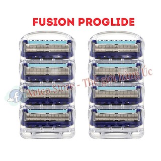 Set 8 Lưỡi Dao Cạo Râu Gillette Úc