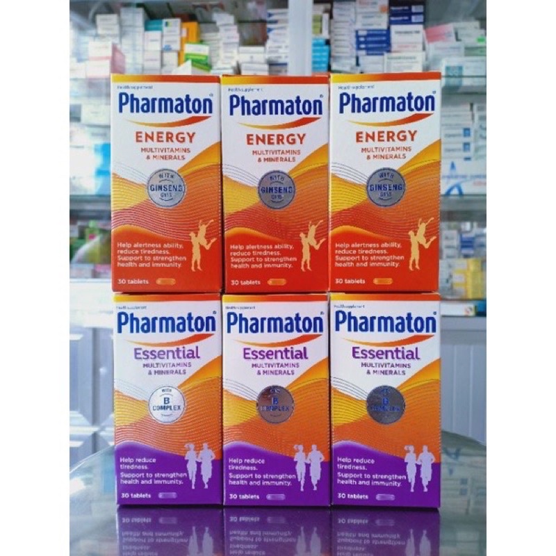 Viên Uống Tăng Sức Đề Kháng Pharmaton Essential - hộp 30 Viên