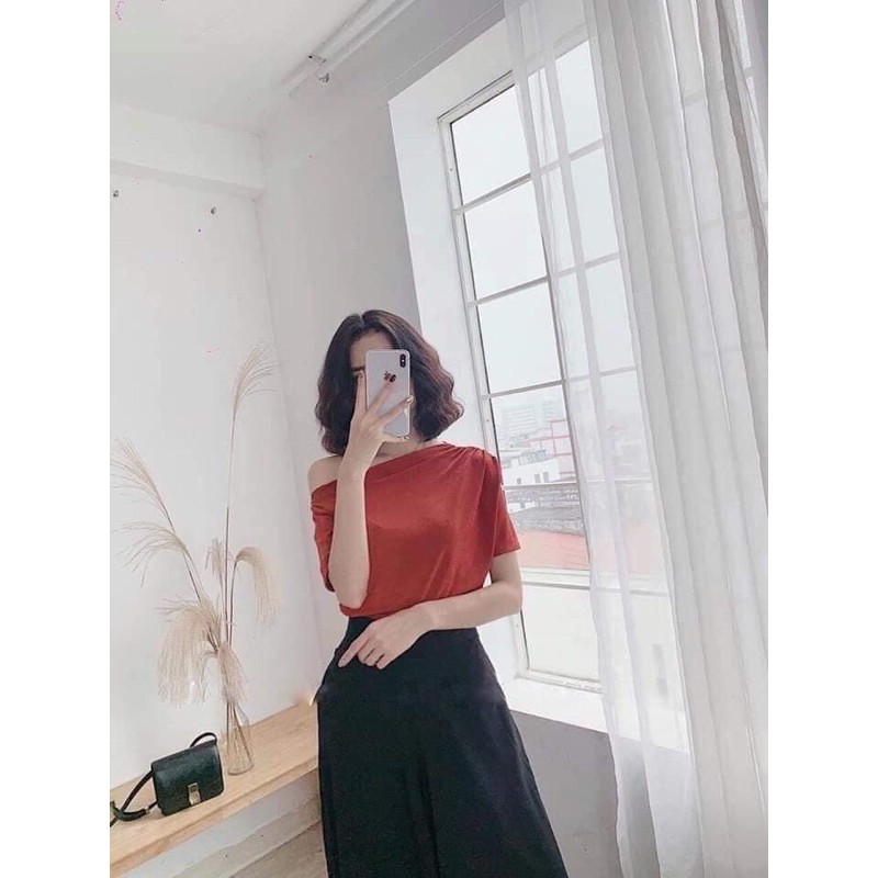 Áo lệch vai