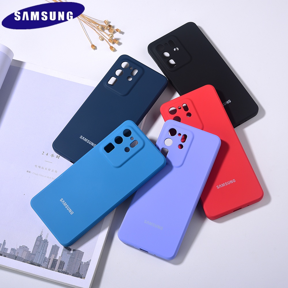 Ốp Điện Thoại TPU Silicon Dạng Lỏng Cho Samsung Note20 Ultra S20 S21 Note20 21 Plus S20 Ultra