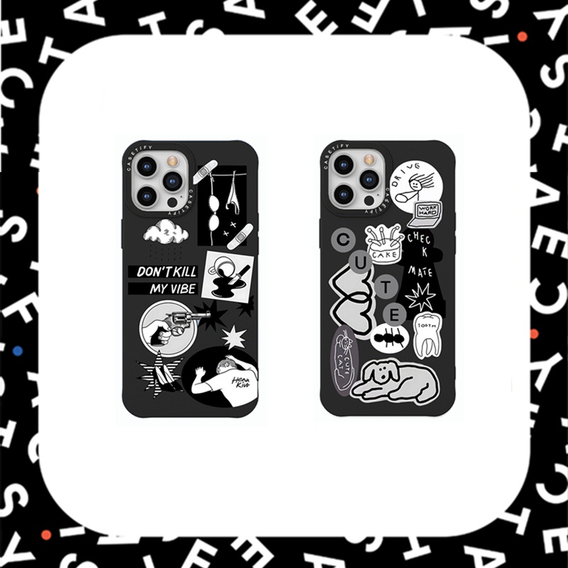 Ốp Điện Thoại TPU Silicone Mềm INAPSQUARE 01 Cho iPhone X XS XR 11 12 13 14 Plus Pro Max