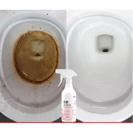 XỊT TẨY RỬA BỒN CẦU, NHÀ VỆ SINH MÙI HOA ANH ĐÀO 500ml. ĐTLV