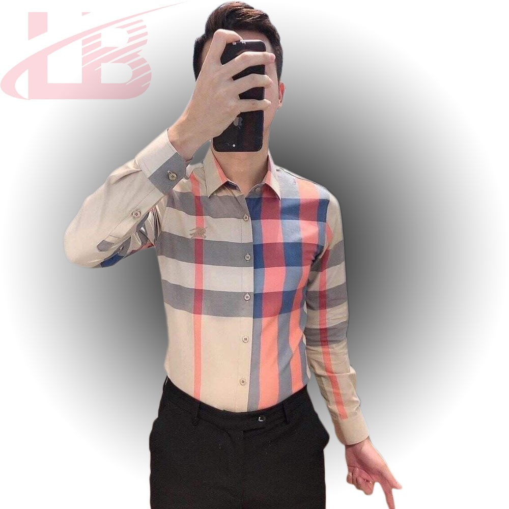 Áo sơ mi lụa dài tay nam LB024, vải dày, mát , đường may sắc sảo, áo sơ mi cao cấp LB1990 store | BigBuy360 - bigbuy360.vn