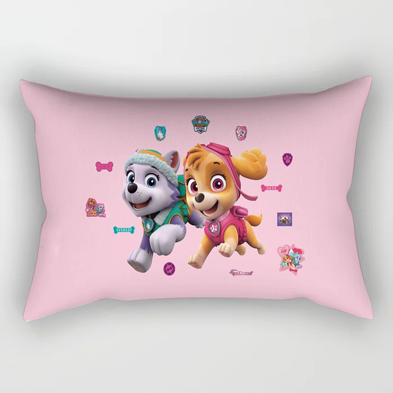 Vỏ Gối Đệm Sofa 30x50cm/50x75cm Họa Tiết Hoạt Hình Paw Patrol Dễ Thương