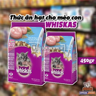 Hạt cho mèo con vị cá biển & sữa 450gr