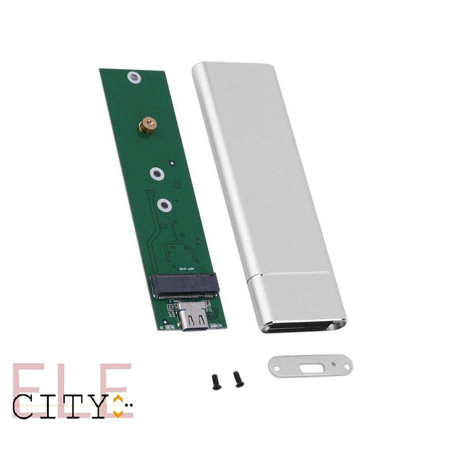 ✨COD✨USB 3.1 Type-C To M.2 NGFF Box M.2 SSD TO Type C Solid State Drive Case