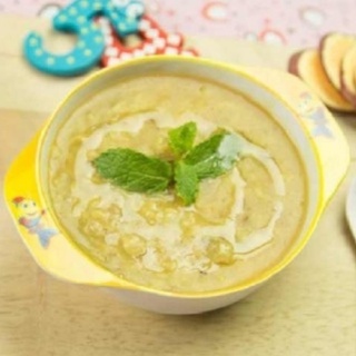 Bột Ăn Dặm Optimum Gold Yến Mạch Cá Hồi Rau Xanh - Hộp Thiếc 350gr