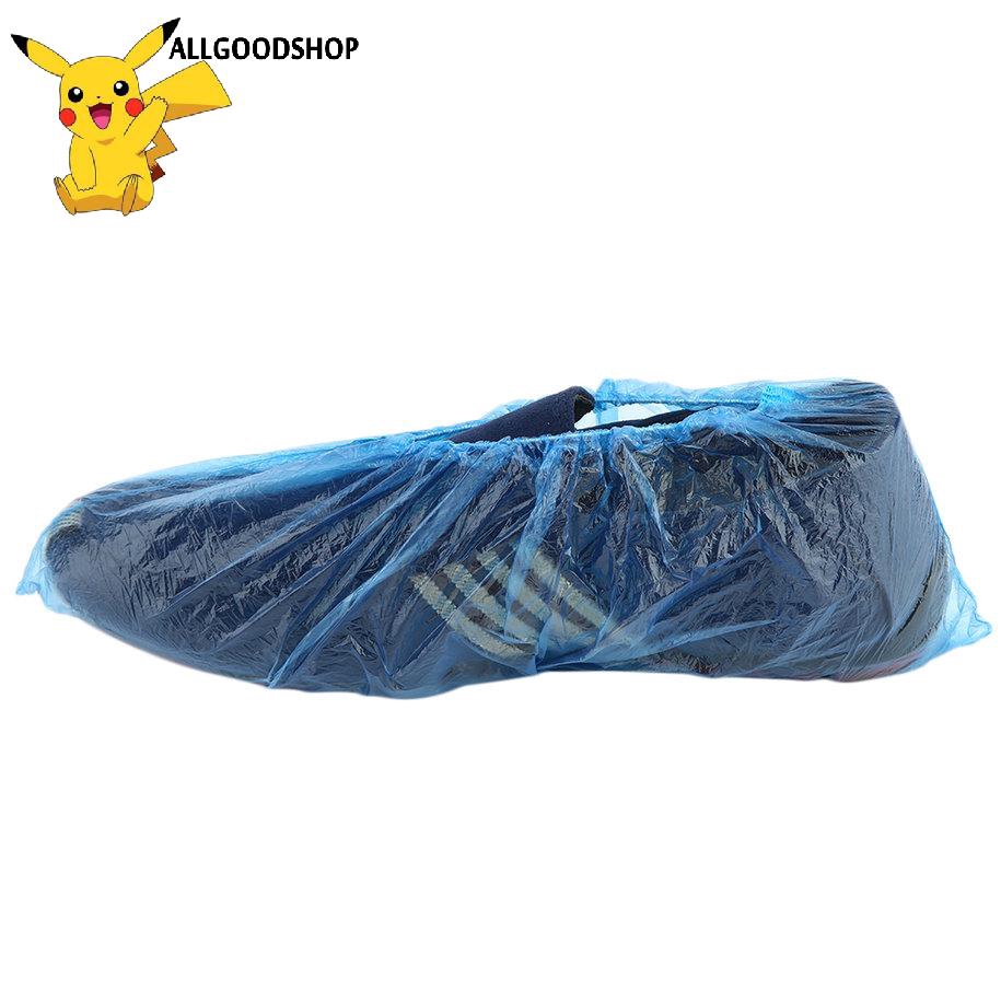 Set 100 bao nhựa bọc giày phân hủy được chống thấm nước khi đi mưa | BigBuy360 - bigbuy360.vn