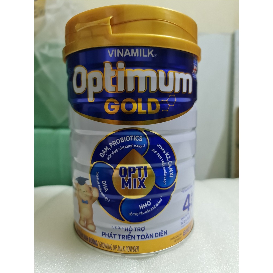 Sữa bột Vinamilk Optimum optimix mẫu mới số 1,2,3,4 800g