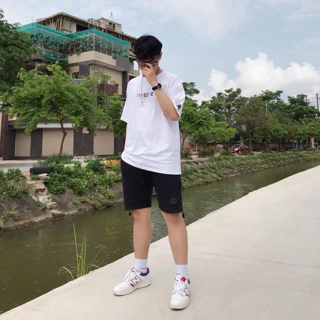 Áo thun SWEETIE LOGO Tee - Trắng - Unisex