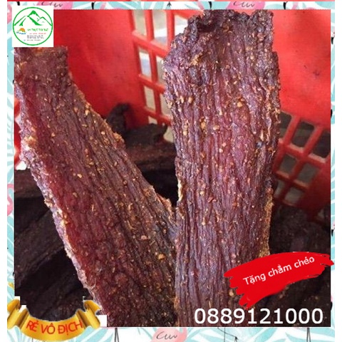 Thịt lợn gác bếp Tây Bắc,Tặng chẳm chéo, Thịt heo sấy,500gr | BigBuy360 - bigbuy360.vn