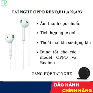 [TẶNG KÈM HỘP ĐỰNG] Tai nghe OPPO chính hãng dùng cho tất cả điện thoại OPPO 1 đổi 1