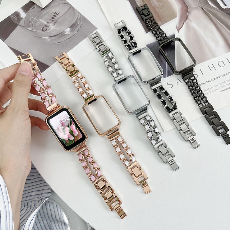 Dây đeo cổ tay nữ vàng cho Xiaomi Mi Band 7 Pro Dây đeo thay thế cho Xiaomi Mi Band 7 Pro Dây đeo ch