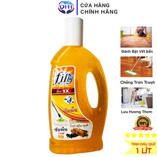 [ Tinh Dầu Quế ] Nước Lau Sàn nhà Hương tinh dầu Quế Công Nghệ Thái Lan - fily 1 lít.
