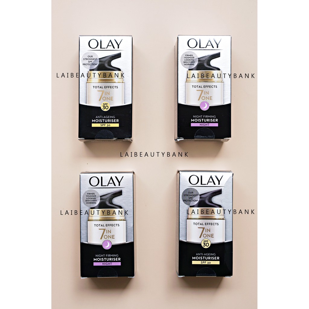 [KEM NGÀY/ĐÊM BẢN UK 50ML] Kem dưỡng Niacinamide huyền thoại Olay Total Effects 7 In 1 Night Firming Moisturiser | BigBuy360 - bigbuy360.vn
