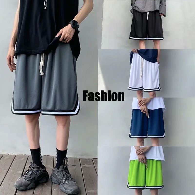 Quần bóng rổ ngắn ống rộng phong cách hè nam tính size M-3Xl tùy chọn