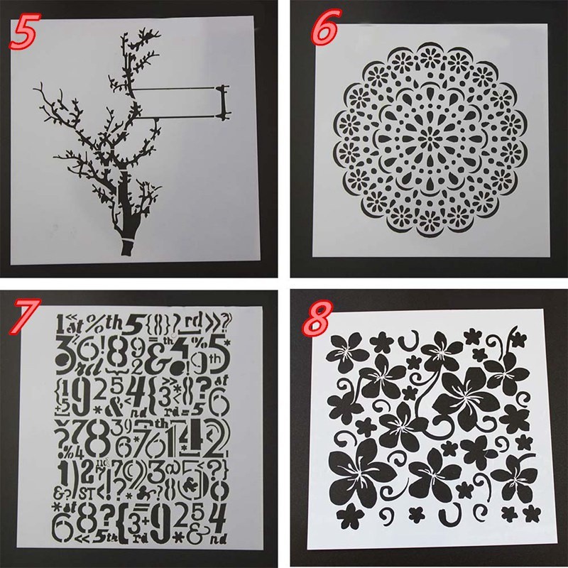 Khuôn cắt giấy kim loại nhiều kiểu dáng xinh xắn