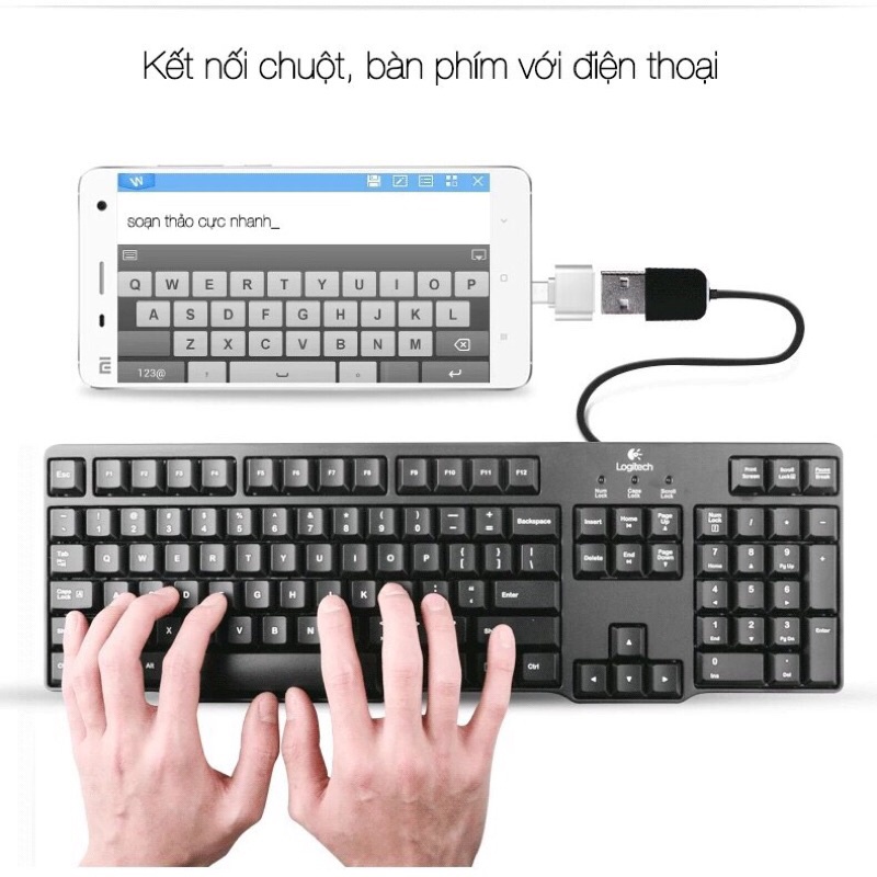 Đầu OTG chuyển đổi Type C sang Usb | WebRaoVat - webraovat.net.vn