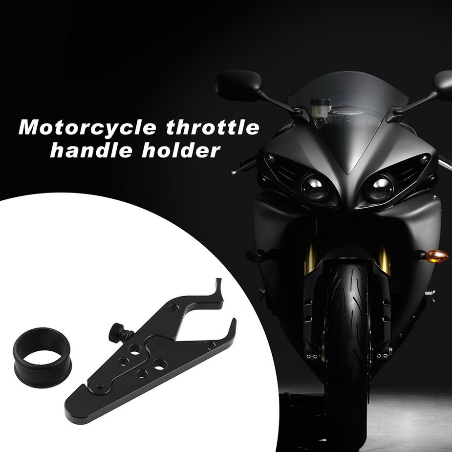 1 Set Motorcycle Cruise Control Throttle For MB-OT312-BK High Grade Aluminum  Lock Assist Retainer  Universal Wrist Grip