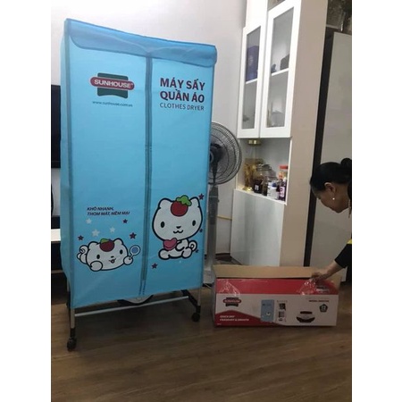 Tủ sấy quần áo SUNHOUSE SHD2702. Khẳng định và đảm bảo hàng chuẩn, chính hãng, mới tinh 100%,bảo hành toàn quốc