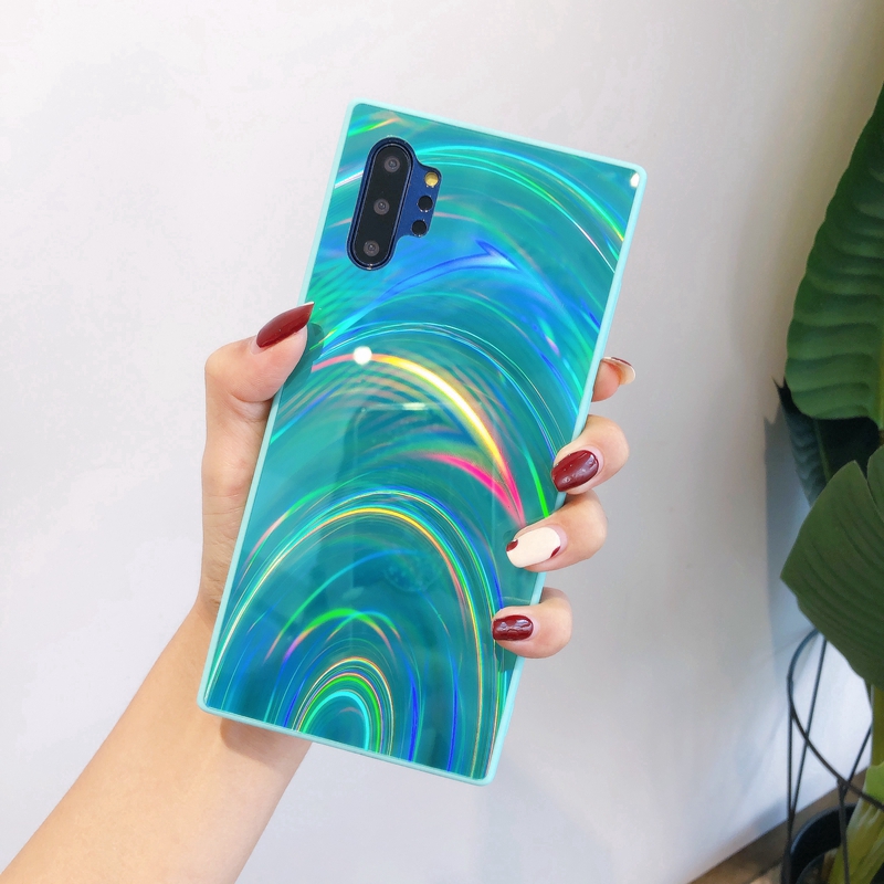 Ốp điện thoại màu sắc cầu vồng gradient cho Samsung Galaxy Note 10+ 9 8 A10 A20 A30 | BigBuy360 - bigbuy360.vn