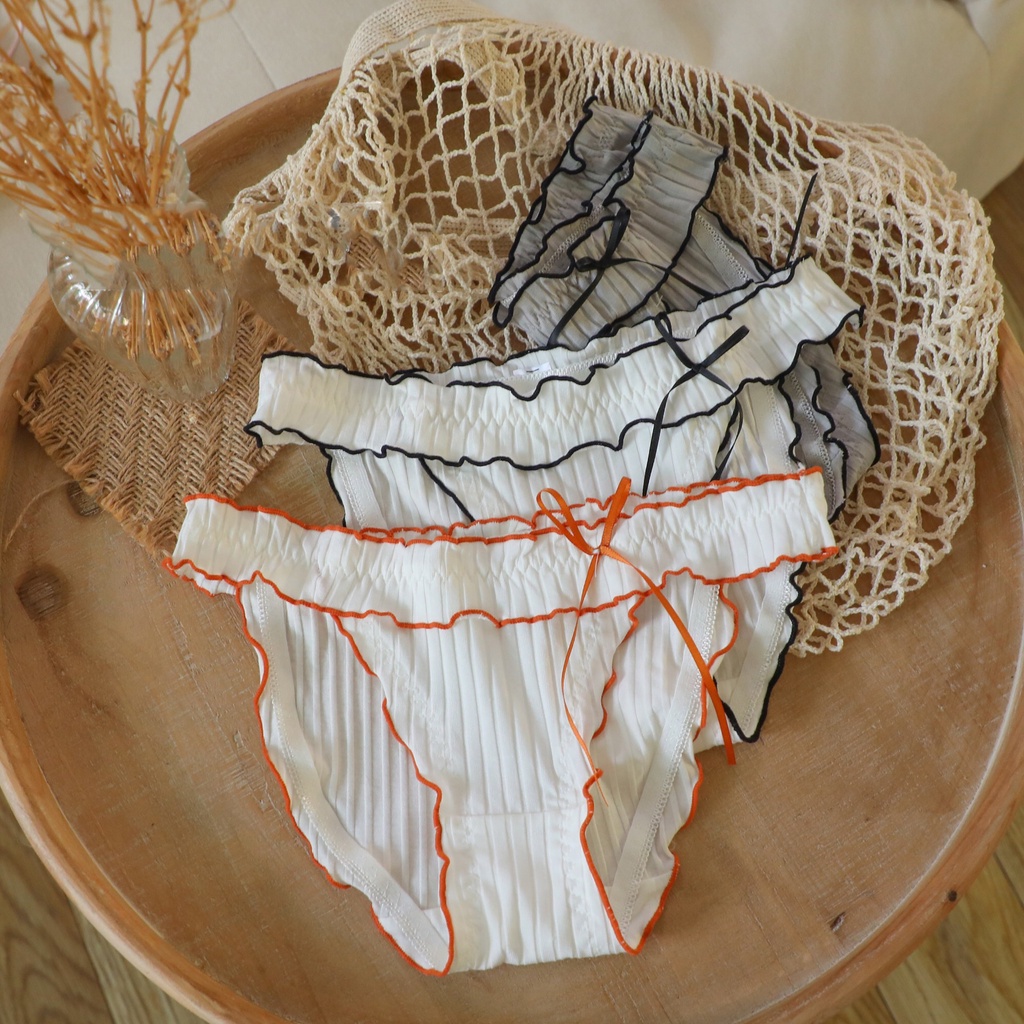 Mẫu Mới-Quần Lót Nữ Lọt Khe Cotton Siêu XInh 9981