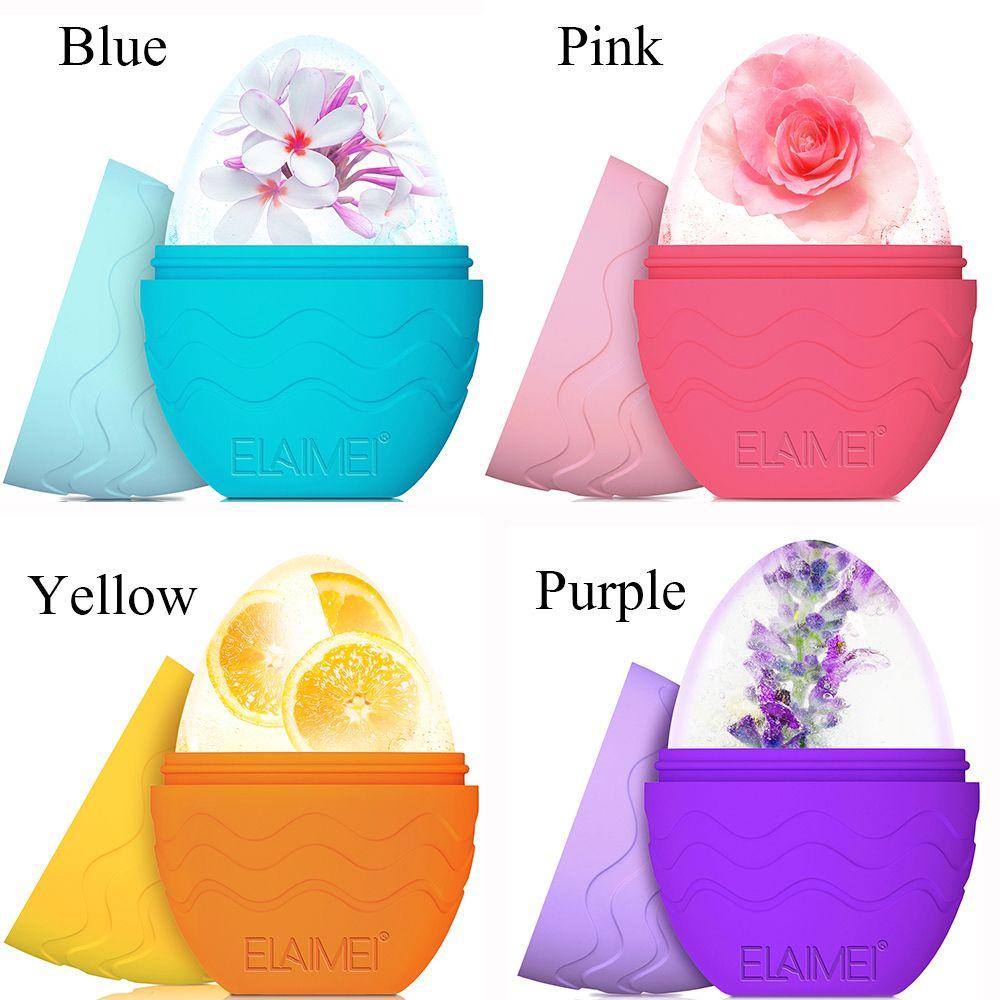 Khuôn Silicone Làm Đá Mát Xa Chăm Sóc Da Mặt