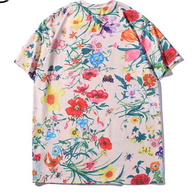Áo thun cotton tay ngắn in họa tiết xinh xắn thời trang cá tính