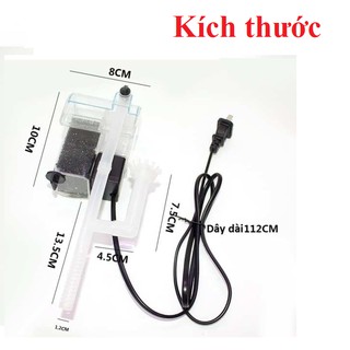 Lọc thác hồ cá có bông lọc