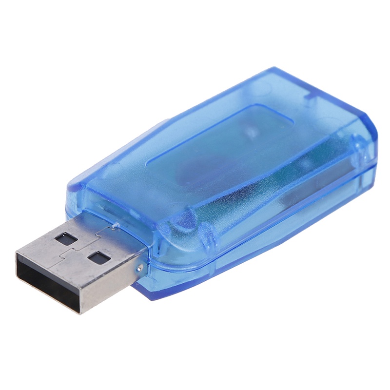 [IN*VN]3.5mm Mini External 3D USB Sound Card 5.1 Channel Audio Card Adapter Speaker