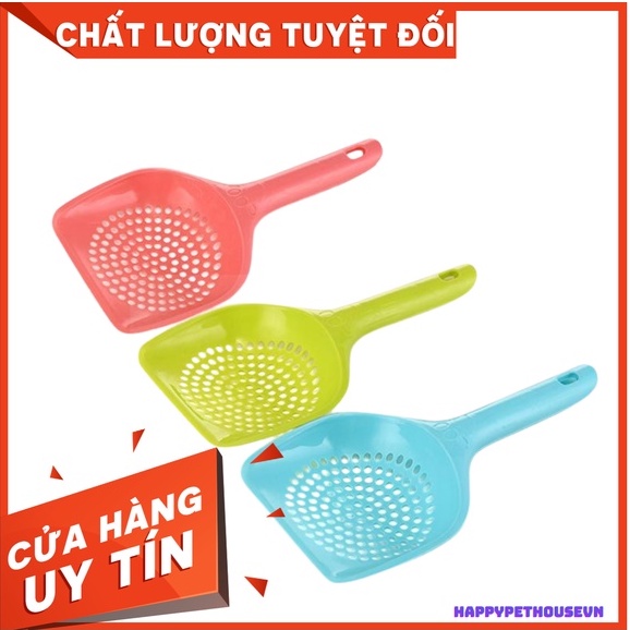 Xẻng nhựa xúc cát dọn vệ sinh phân và nước tiểu cho mèo