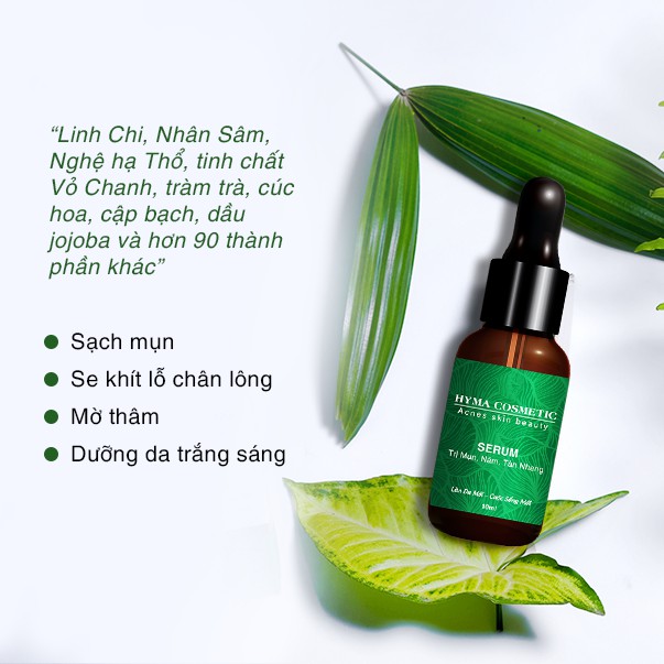 Serum giảm mụn thâm mụn ẩn XBeauty Hyma Acnes (30ML/10ML) giúp giảm nám, giảm sẹo rỗ tàn nhang | BigBuy360 - bigbuy360.vn