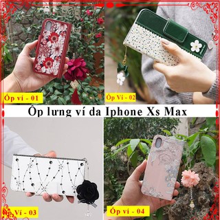 Ốp ví bao da iphone xs max