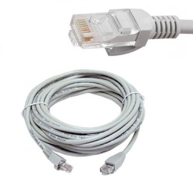 Dây mạng internet - Dây Cáp Máy In Cổng Lan bấm sẵn 2 đầu RJ45 dài 10m/20m/30m//40m//50m