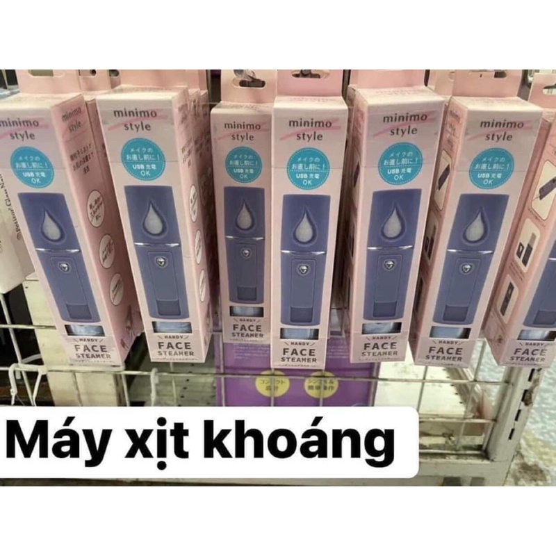 Máy xịt khoáng Minimo Handy Nhật bản