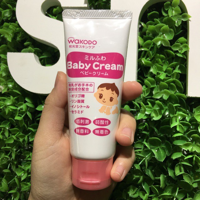 [HÀNG CHÍNH HÃNG]Kem nẻ Baby Cream Wakodo 60g