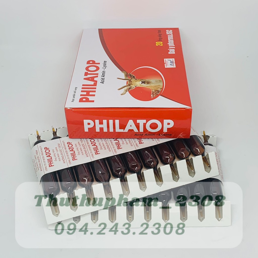 PHILATOP NEW - HỘP 20 ỐNG