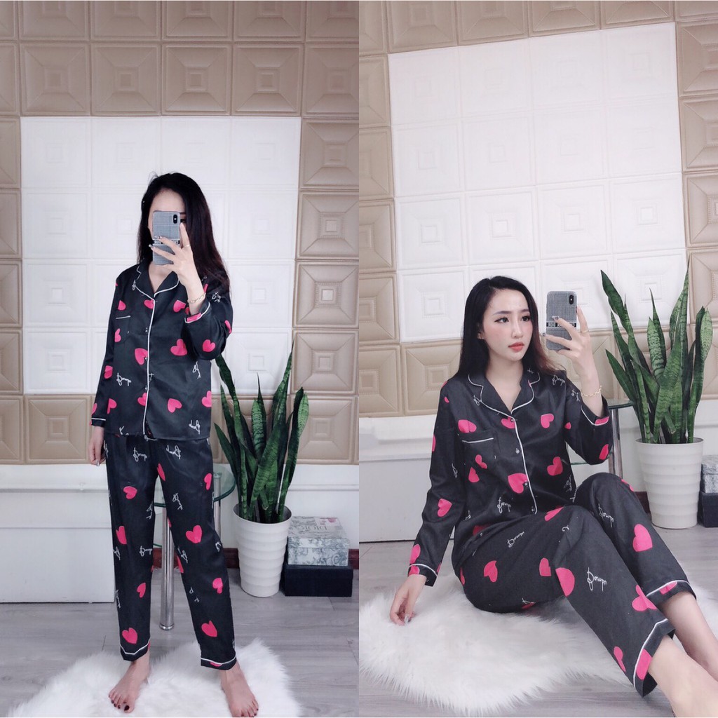 [XẢ KHO GIÁ SỐC] Bộ Pijama Kate Thái Tay Dài Quần Dài Siêu Đẹp | BigBuy360 - bigbuy360.vn