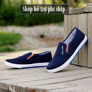 Hỗ trợ Ship-  -Giày lười sneaker cách tân không dây - Giày vải thời trang cao cấp nam/nữ
