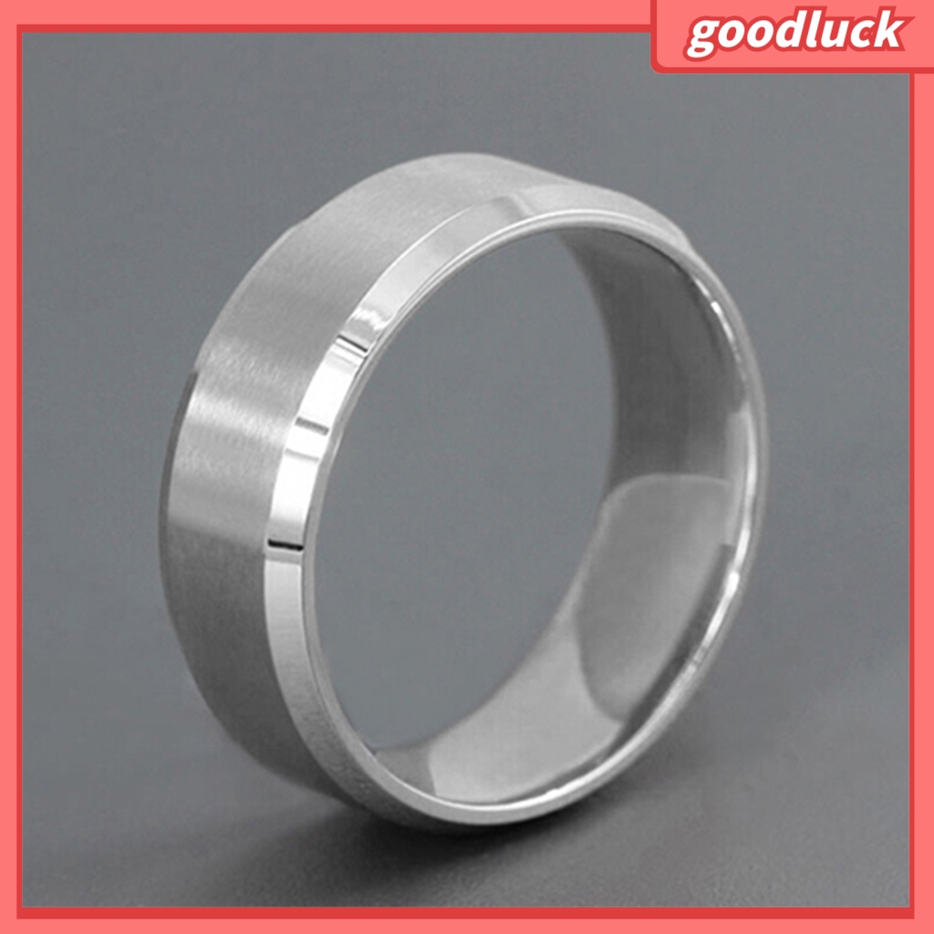 Nhẫn đeo tay bằng thép titan thời trang sành điệu cho nữ