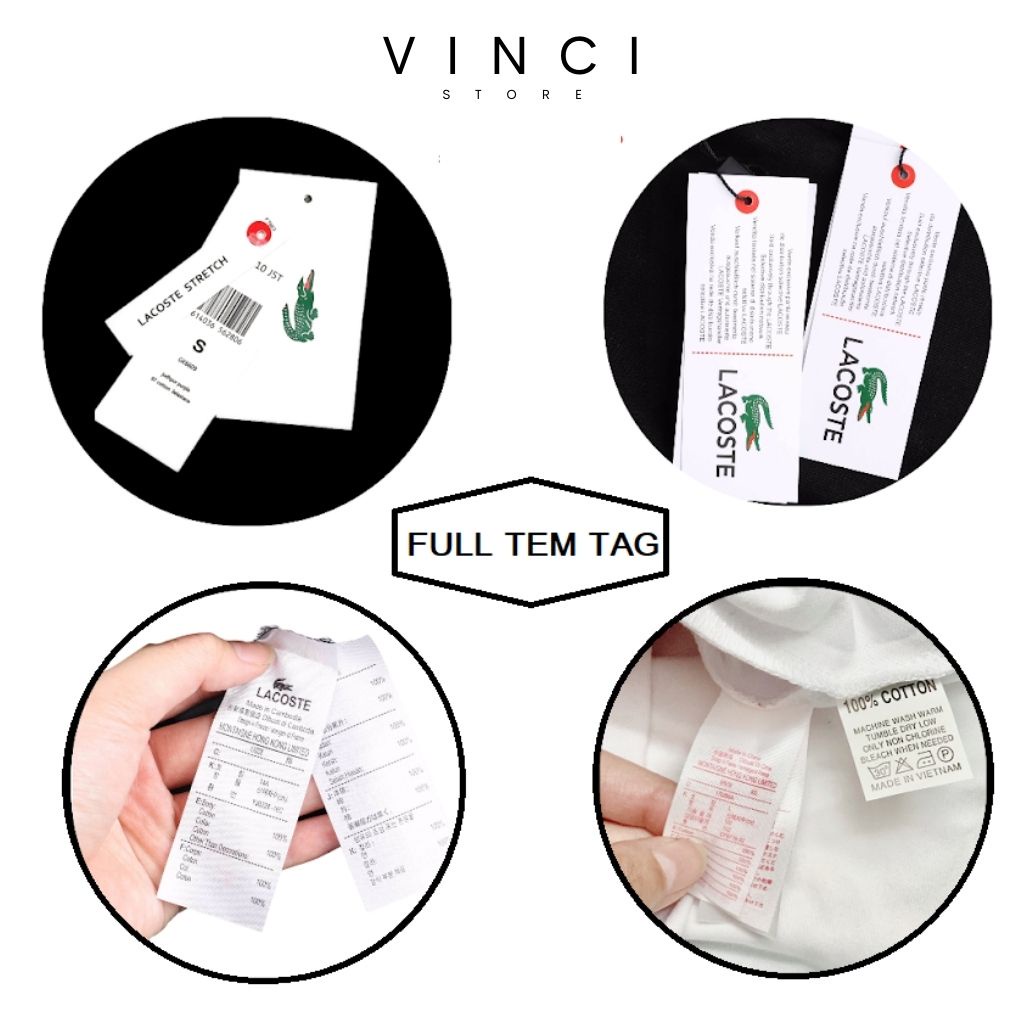 Áo Polo Nam Cá Sấu LS Áo Thun Có Cổ Tay Ngắn VNXK