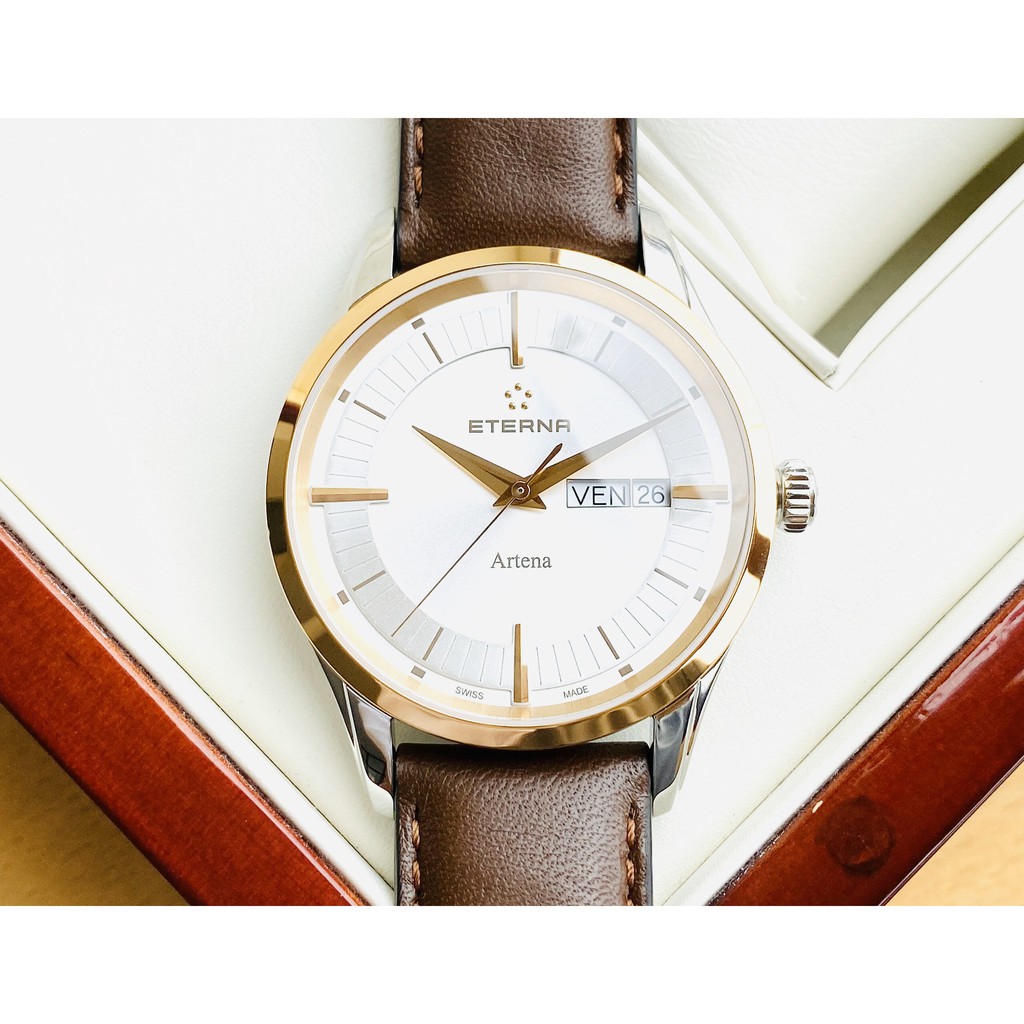 Đồng Hồ Nam Eterna Thụy Sĩ 2525.53.11.1344 trẻ trung sang trọng