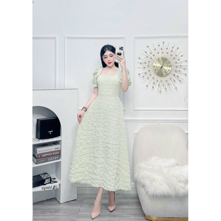 (HCM) ĐẦM CỔ YẾM XÒE SANG TRỌNG TÔN DÁNG SIÊU XINH - TIỂU THƯ HÀN QUỐC CHO CÁC NÀNG KOKO MI FASHION