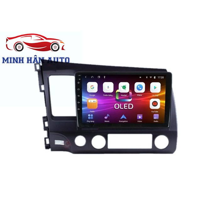 Bộ màn hình Android cho xe HONDA CIVIC 2007-2012, định vị GPS, ra lệnh giọng nói, hỗ trợ cho camera trước sau | BigBuy360 - bigbuy360.vn