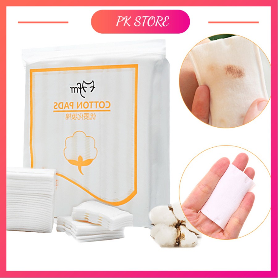 Bông Tẩy Trang 3 Lớp Cotton Pads 222 Miếng Tẩy Trang Da Mặt