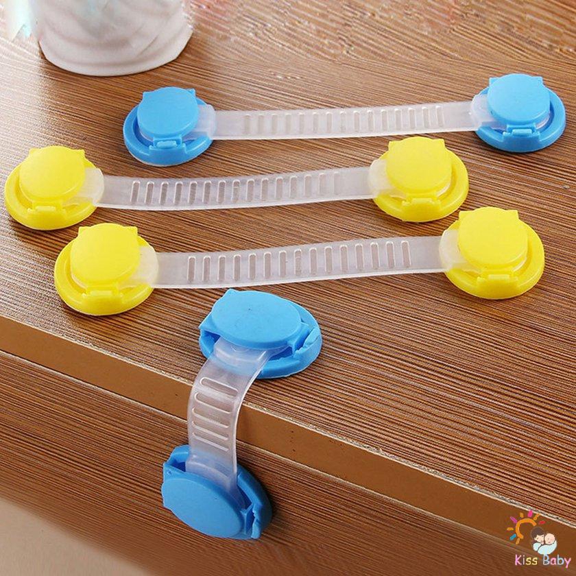 Dây khóa cửa bằng nhựa dài 15cm bảo vệ an toàn cho bé