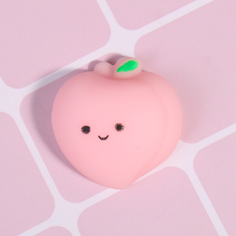 Mochi Đồ Chơi Nắn Bóp Đàn Hồi Giảm Stress Hình Trái Chuối Mèo Dễ Thương